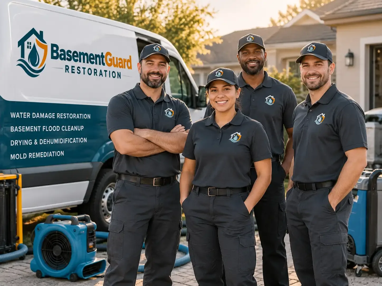 Basement Water Damage Restoration company in Montgomery, MI